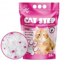 Наполнитель для кошачьих туалетов Cat Step Crystal Pink 3,8 л, силикагелевый впитывающий