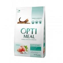 "Optimeal" сухой корм для котят с курицей 4 кг
