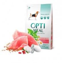 "Optimeal" сухой корм для собак средних  пород с индейкой