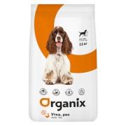 ORGANIX сухой корм для взрослых собак, контроль веса, с уткой и рисом