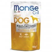 Monge Dog Grill Pouch для собак курица с индейкой 100 гр.