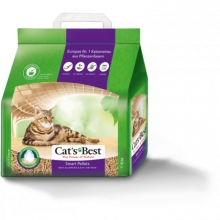 CAT'S BEST Smart Pellet древесный комкующийся наполнитель, гранулы (для длинношерстных кошек) 