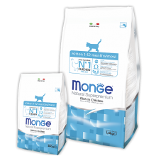 Monge сухой корм монопротеиновый для котят с форелью