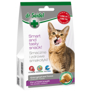Dr. Seidel Snacks. Лакомство для кошек - для свежего дыхания 50г