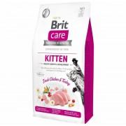 Корм Брит Care Cat GF Kitten Healthy Growth & Development для котят, беременных и кормящих кошек