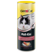 Gimcat Malt-Kiss витамины для выведения шерсти из желудка для котов, 450 гр