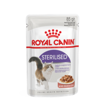 Влажный корм "Royal Canin Sterilised"  для стерилизованных кошек (в соусе)