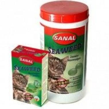 Витаминизированные лакомства Sanal Seaweed с водорослями, 100 таблеток (Арт. 3100SC)