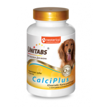 Unitabs витамины CalciPlus с Q10 для собак