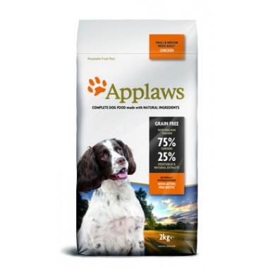 Корм Applaws беззерновой для собак малых и средних пород "Курица/овощи: 75/25%"