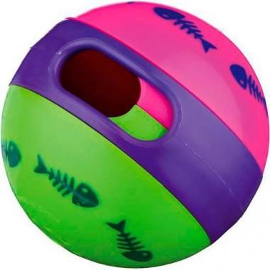Игрушка "TRIXIE" Cat Activity для кошек в виде мячика для лакомств 6 см. 41362