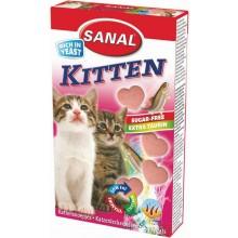 Sanal Kitten Витаминизированные лакомства для котят (таурин и лосось), 40 таблеток (Арт. 1600SC)