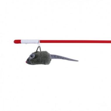 Дразнилка "TRIXIE" для кошки с пищащей плюшевой мышью, 47 см. (4547)