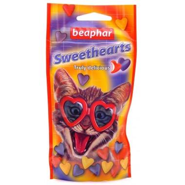Beaphar Sweethearts лакомство сердечки с курицей для кошек 150 таб (арт. 16110).
