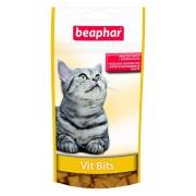 Beaphar Vit Bits - Подушечки для котов с мультивитаминной пастой, 35 г (арт. 12625).