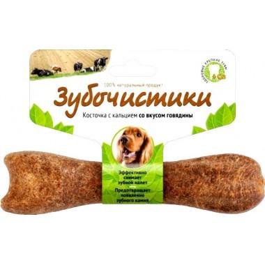 "Деревенские лакомства" Зубочистики со вкусом говядины для собак крупных пород