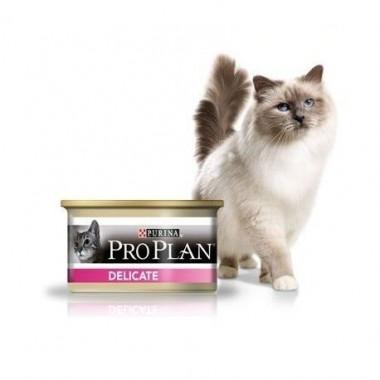 Консервы для кошек Pro Plan Delicate (индейка) 85 гр.