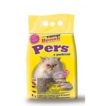 Комкующийся наполнитель для кошек Super Benek Pers с запахом 10 л.