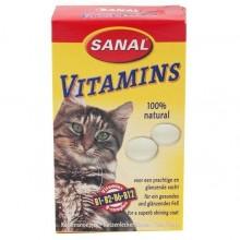 Sanal Vitamins (дрожжи) Витаминизированные лакомства 100 таблеток (Арт. 3000SC)