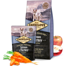 Carnilove Salmon & Turkey for puppies 1-12 MONTHS   