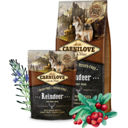 Carnilove Reindeer for adult dogs  