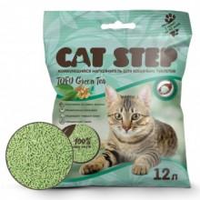 CAT STEP™ Tofu Green Tea растительный комкующийся